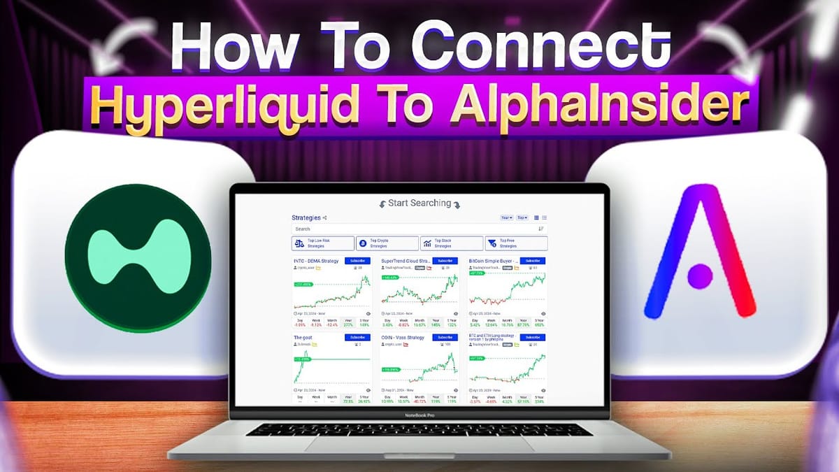 How to Connect AlphaInsider to Hyperliquid for Automated Trading