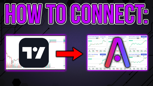 How To Connect Your TradingView Strategies To AlphaInsider To Automate Trades On Your Broker or Crypto Exchange